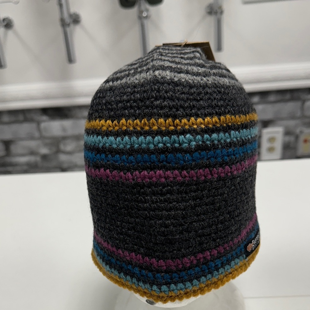 Striped Knit Beanie